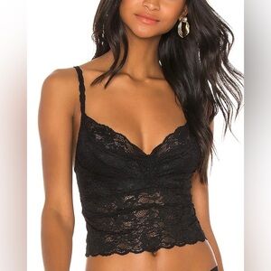 Revolve Cosabella Shortie Crop Cami in Black (EUC)